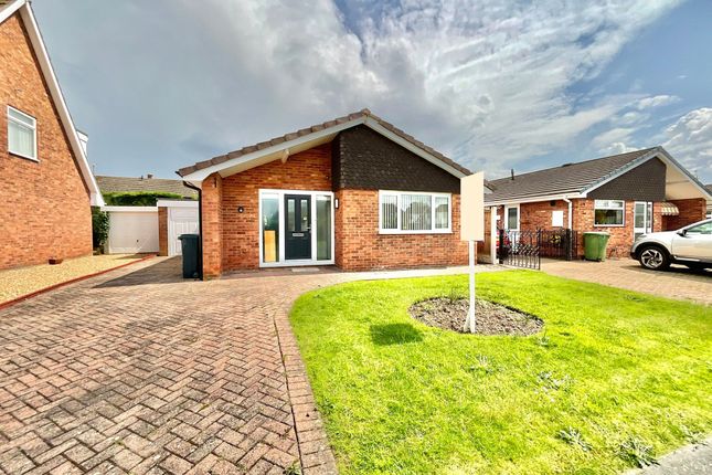 Thumbnail Detached bungalow for sale in Campbell Road, Market Drayton