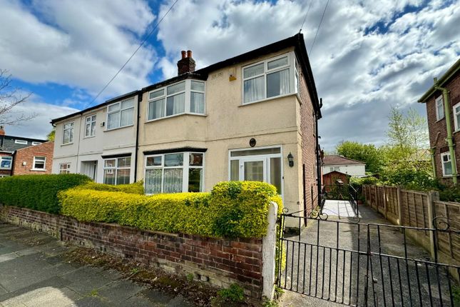 Thumbnail Semi-detached house for sale in Hartley Road, Chorlton Cum Hardy, Manchester