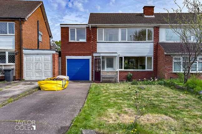 Semi-detached house for sale in Highcliffe Road, Two Gates, Tamworth