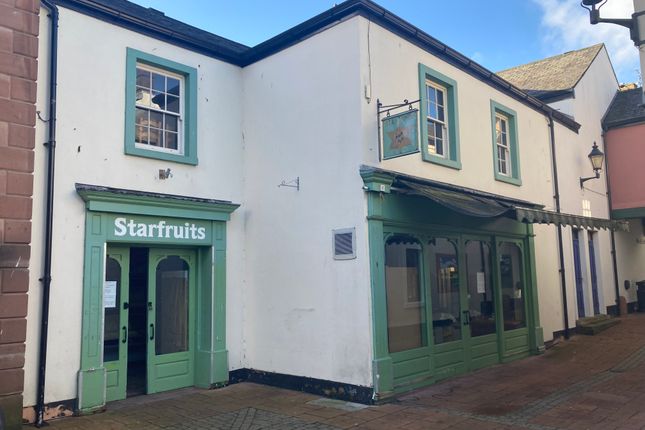 Retail premises to let in Penrith, Cumbria