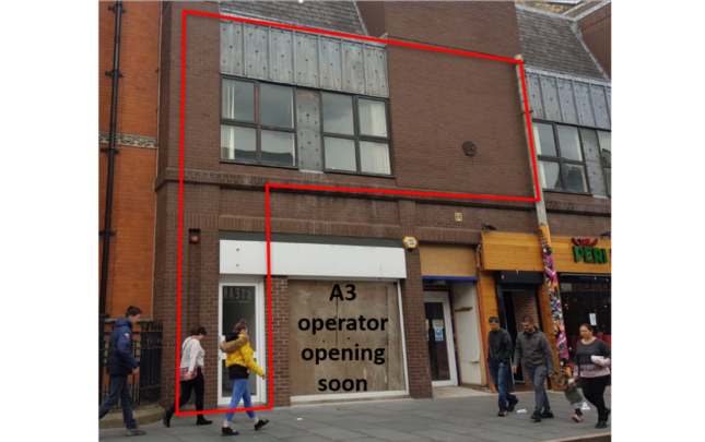 Office to let in First Floor, 17 Granby Street, Granby Street, Leicester