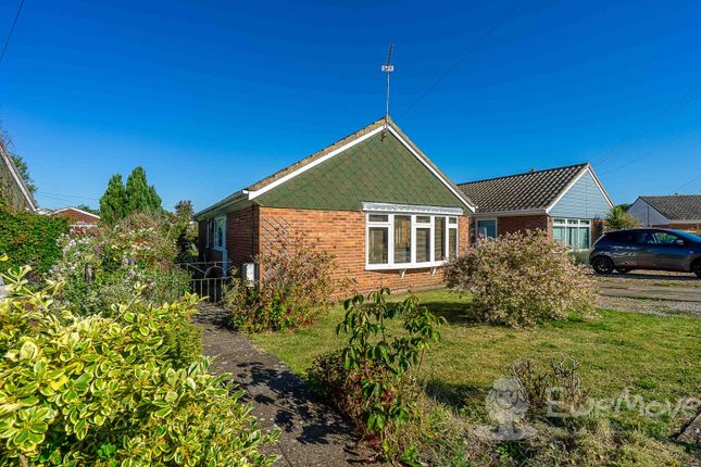 Thumbnail Detached bungalow for sale in Hubbard Close, Wymondham