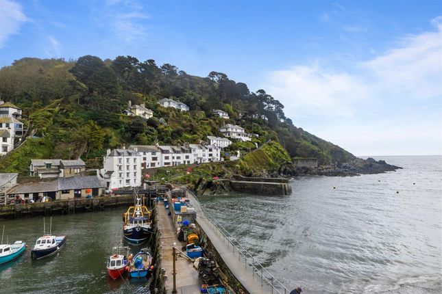 Semi-detached house for sale in Quay Road, Polperro, Looe