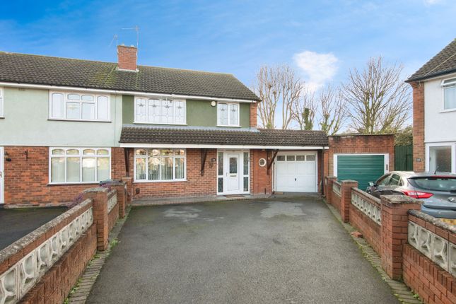 Thumbnail Semi-detached house for sale in Kipling Avenue, Coseley, West Midlands