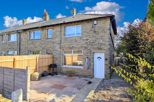 Thumbnail End terrace house for sale in Hill Crescent, Southowram, Halifax