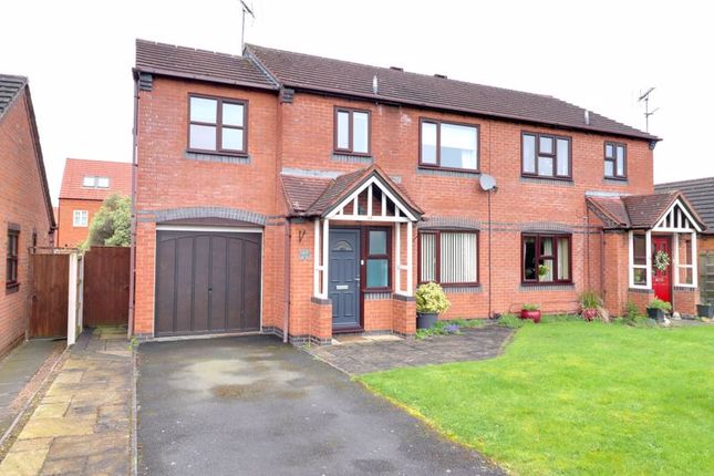 Thumbnail Semi-detached house for sale in Croft Way, Market Drayton, Shropshire