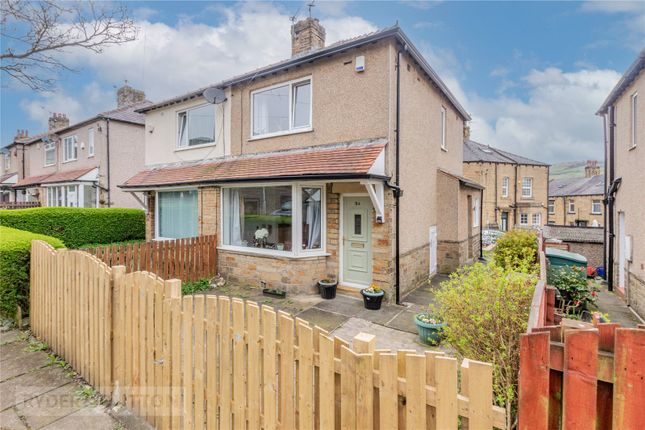 Thumbnail Semi-detached house for sale in Lee Mount Road, Halifax, West Yorkshire