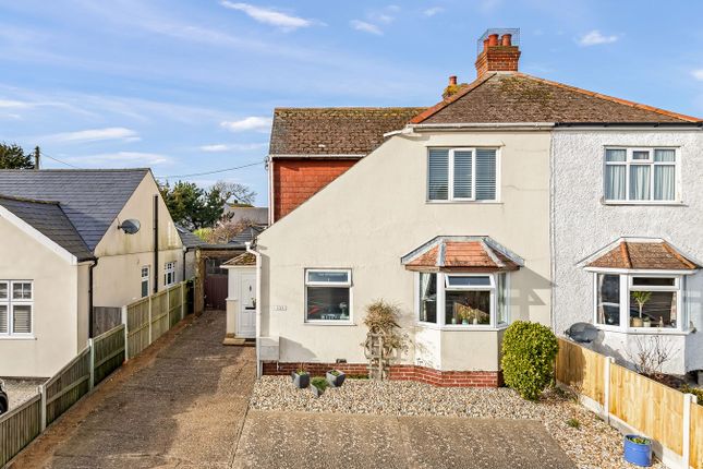 Semi-detached house for sale in New Dover Road, Capel-Le-Ferne, Folkestone