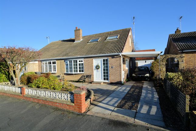 Thumbnail Semi-detached bungalow to rent in Foxdale Avenue, Thorpe Willoughby, Selby