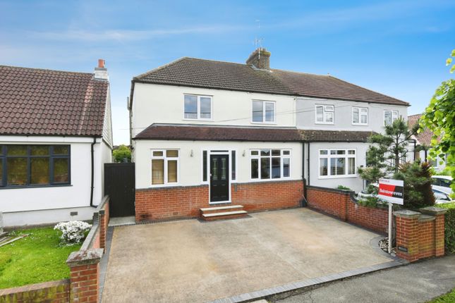 Thumbnail Semi-detached house for sale in Broad Oak Way, Rayleigh, Essex