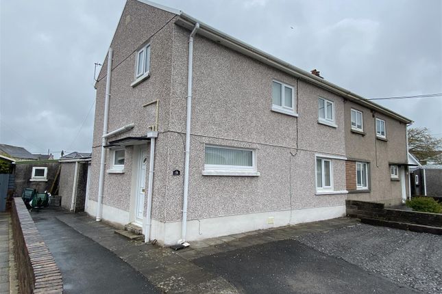 Semi-detached house for sale in Caeglas, Cross Hands, Llanelli