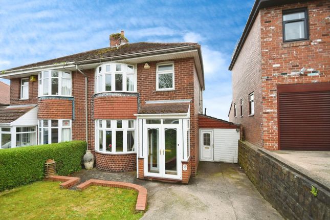 Thumbnail Semi-detached house for sale in Haggstones Road, Worrall