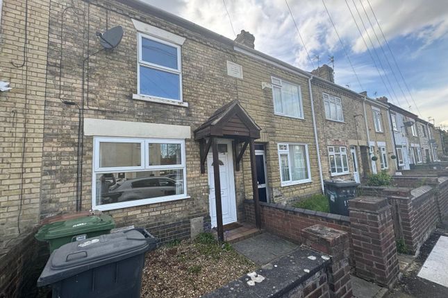 Thumbnail Terraced house to rent in Palmerston Road, Peterborough