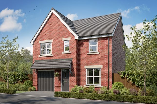 Thumbnail Detached house for sale in "The Marston" at Broomhill Lane, Mansfield