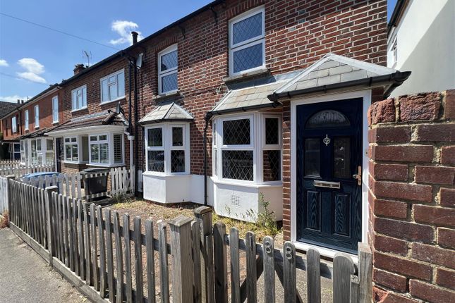 Thumbnail End terrace house for sale in Clarence Road, Fleet