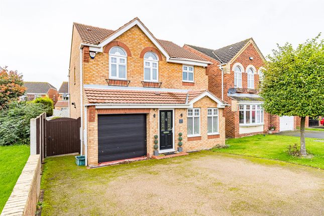 Thumbnail Detached house for sale in Elm Way, Messingham, Scunthorpe