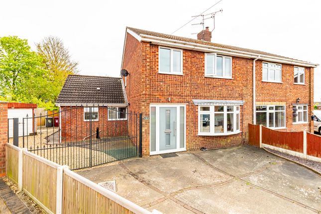 Thumbnail Semi-detached house for sale in Austin Crescent, Bottesford, Scunthorpe