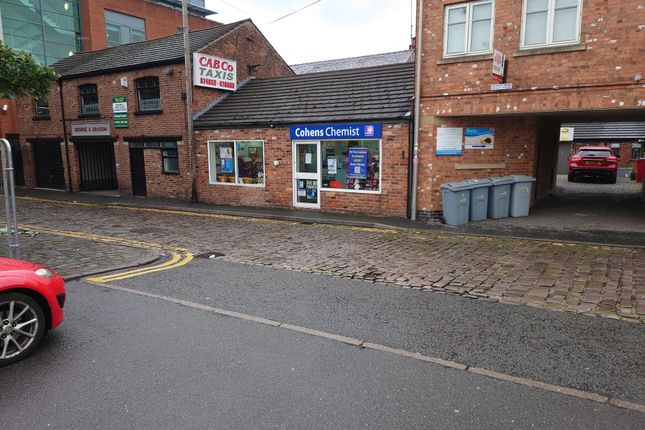 Retail premises to let in Charlotte Street, Macclesfield