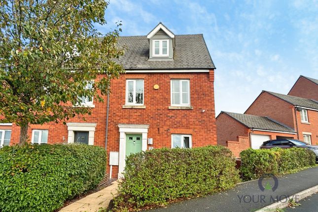 3-bed semi-detached on Salford Way, Swadlincote, £260,000