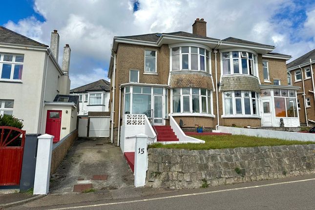 Thumbnail Semi-detached house for sale in Castle Drive, Falmouth