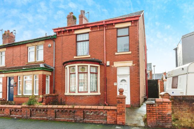 Thumbnail End terrace house for sale in Onslow Road, Blackpool