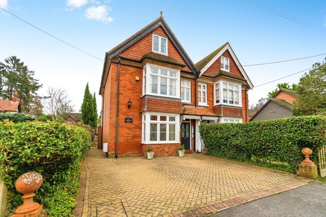 Semi-detached house for sale in Princes Crescent, Lyndhurst, Hampshire SO43