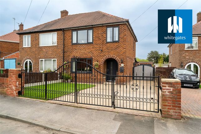Thumbnail Semi-detached house for sale in Penarth Terrace, Upton, Pontefract, West Yorkshire