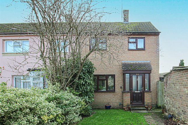 Terraced house for sale in Charles Close, Newmarket