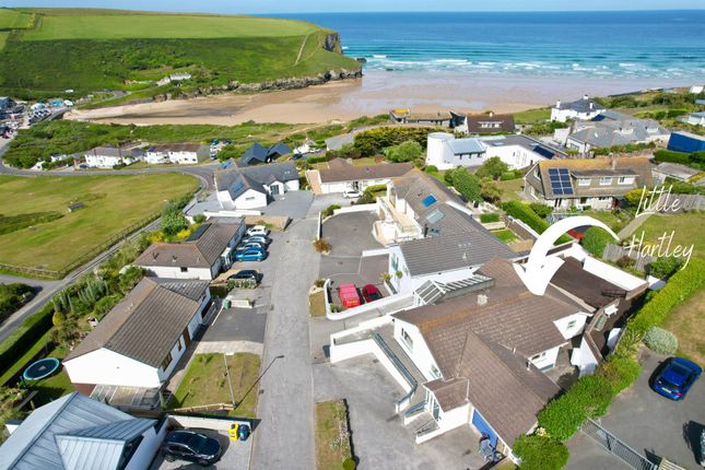 Thumbnail Detached bungalow for sale in Tredragon Close, Mawgan Porth, Newquay