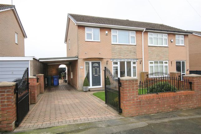 Semi-detached house for sale in Hillside Drive, Edlington, Doncaster