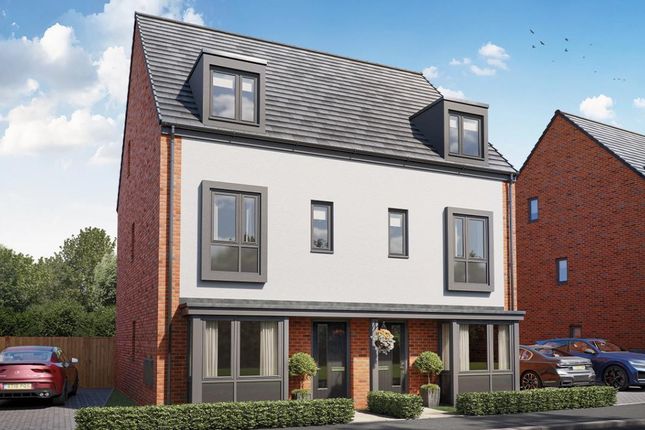 Thumbnail Semi-detached house for sale in "Morden" at Pagnell Court, Wootton, Northampton