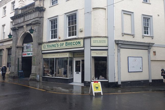 Retail premises for sale in High Street, Brecon