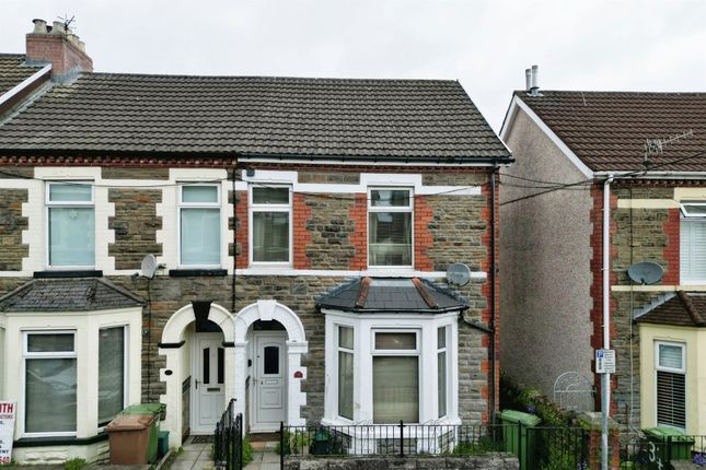 Thumbnail End terrace house for sale in Goodrich Street, Caerphilly