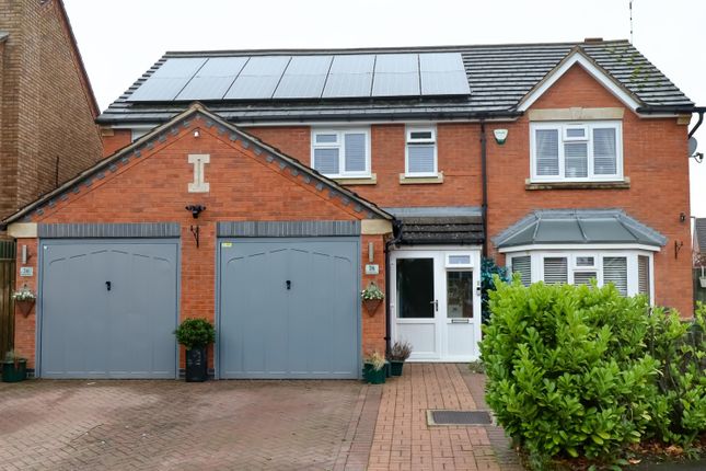Thumbnail Detached house for sale in Beamont Close, Lutterworth