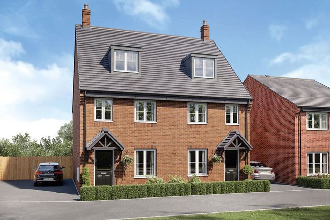 Semi-detached house for sale in "The Braxton - Plot 96" at Burnham Way, Sleaford