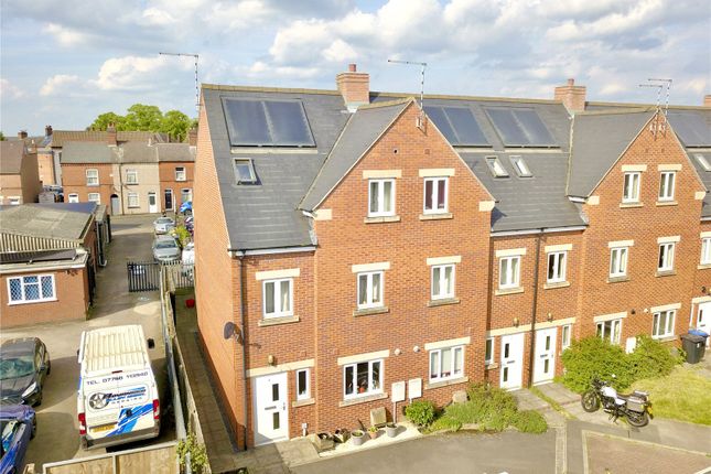 Thumbnail End terrace house for sale in Langham Close, Hinckley, Leicestershire