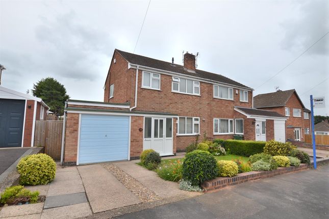 Thumbnail Semi-detached house for sale in Greedon Rise, Sileby, Loughborough