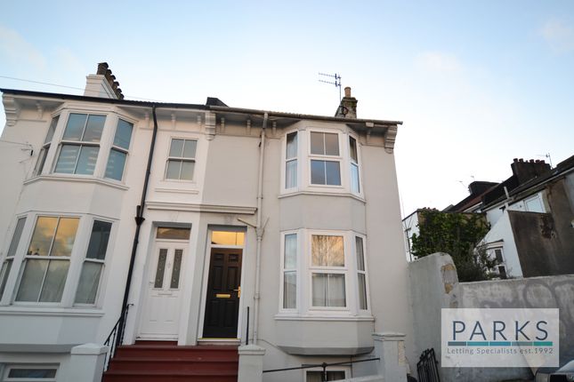 Thumbnail End terrace house to rent in Park Crescent Road, Brighton