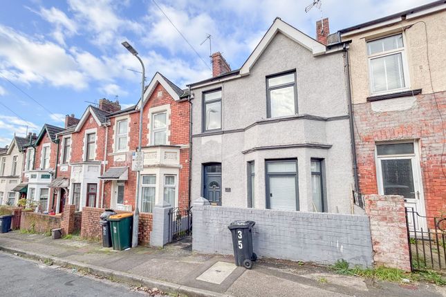 Terraced house for sale in Coldra Road, Newport
