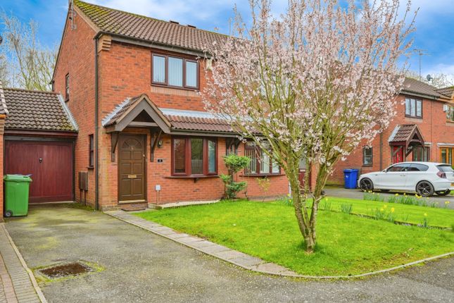 Semi-detached house for sale in Farm Close, Hednesford, Cannock, Staffordshire