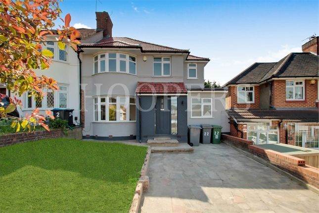 Thumbnail Semi-detached house for sale in Brampton Grove, Wembley, Greater London