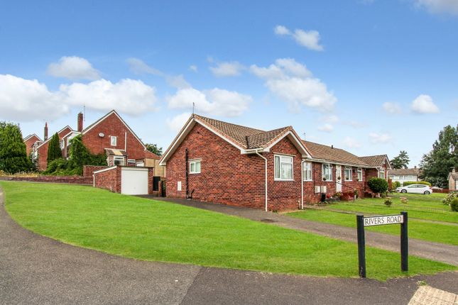 Thumbnail Terraced bungalow for sale in Rivers Road, Yeovil