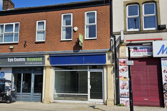Commercial property to let in Market Street, Heywood