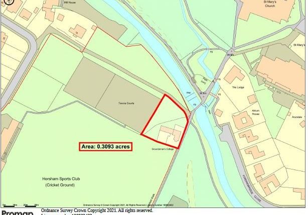 Land for sale in Cricketfield Road, Horsham