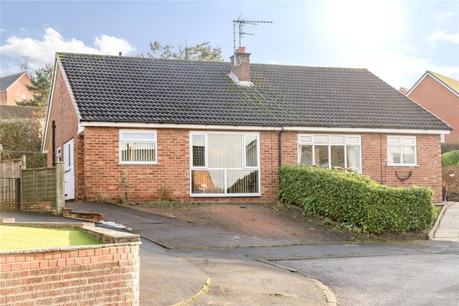 Thumbnail Bungalow for sale in Leabank Avenue, Garforth, Leeds, West Yorkshire