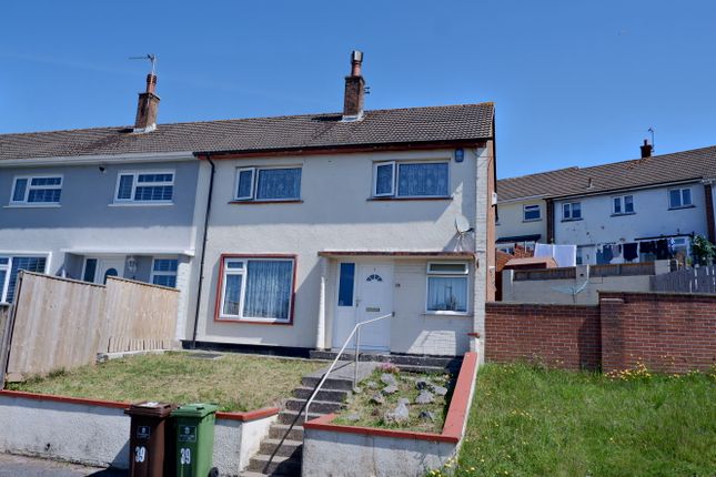 Thumbnail End terrace house for sale in Derby Road, Plymouth