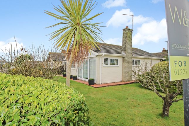 Thumbnail Detached bungalow for sale in Meadow Close, Herne Bay