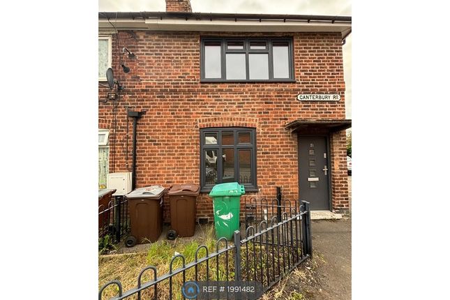 Thumbnail Terraced house to rent in Canterbury Road, Nottingham