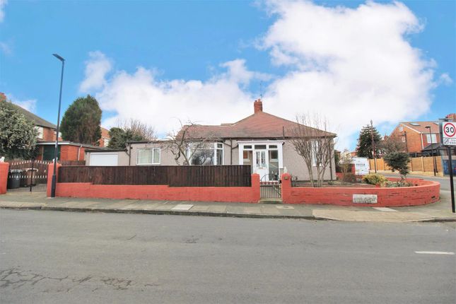 Thumbnail Semi-detached bungalow for sale in Hatherton Avenue, North Shields