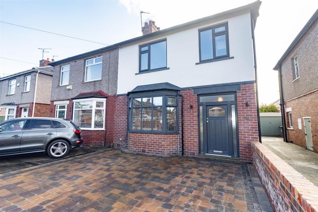 Semi-detached house for sale in Belvedere, North Shields